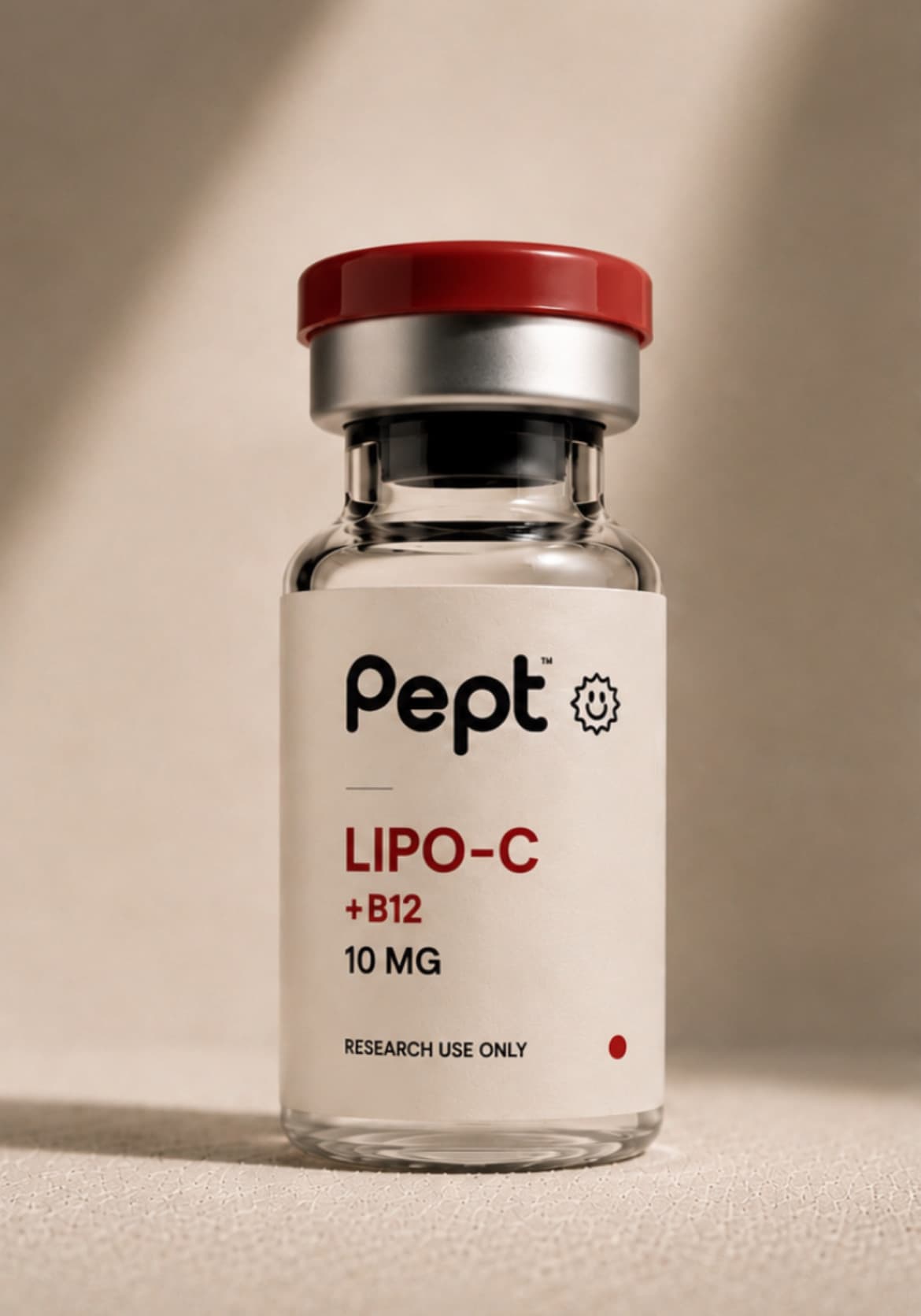 LIPO-C + B12 10 MG Pept research vial