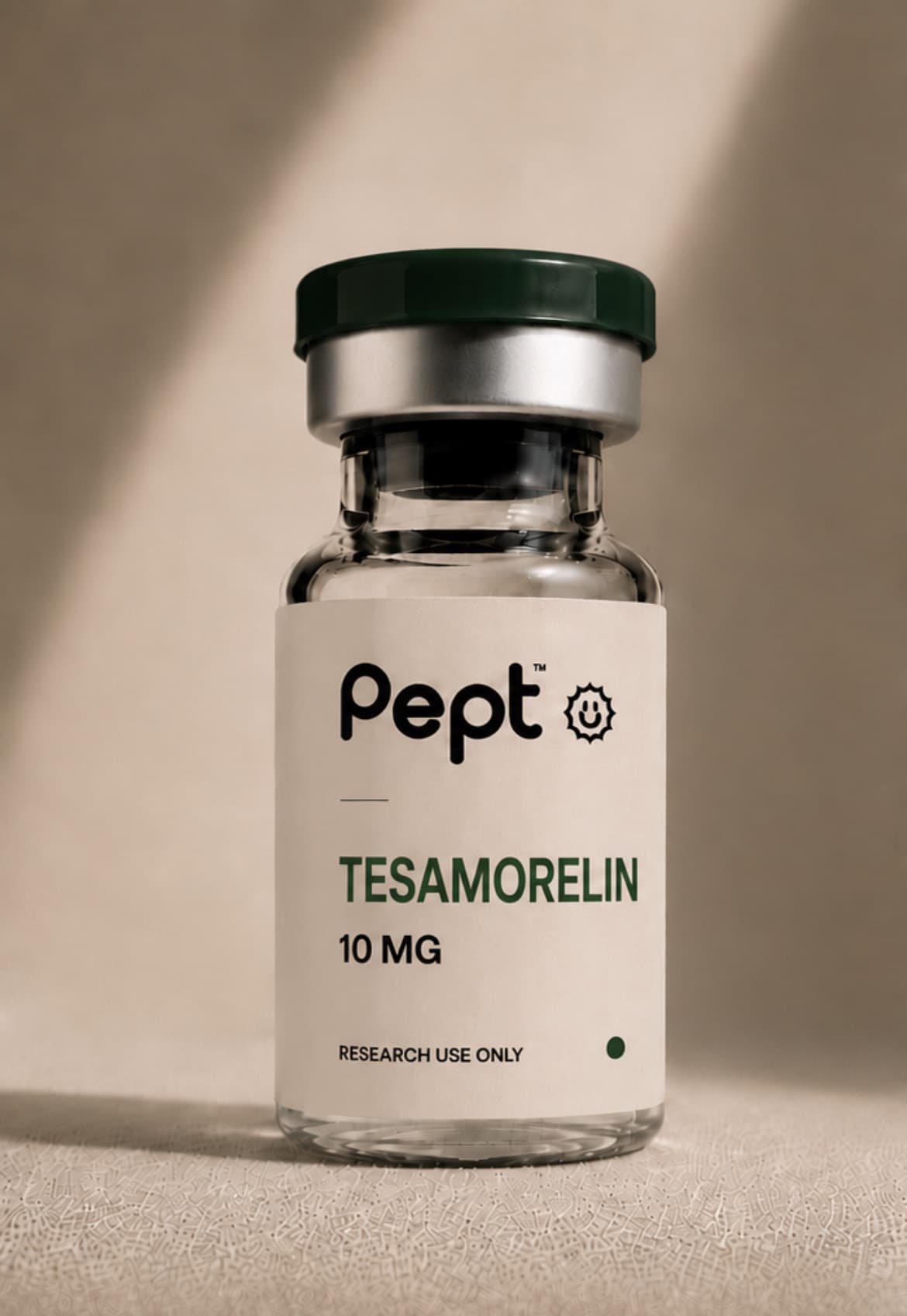 Tesamorelin 10 MG / 20 MG Pept research vial