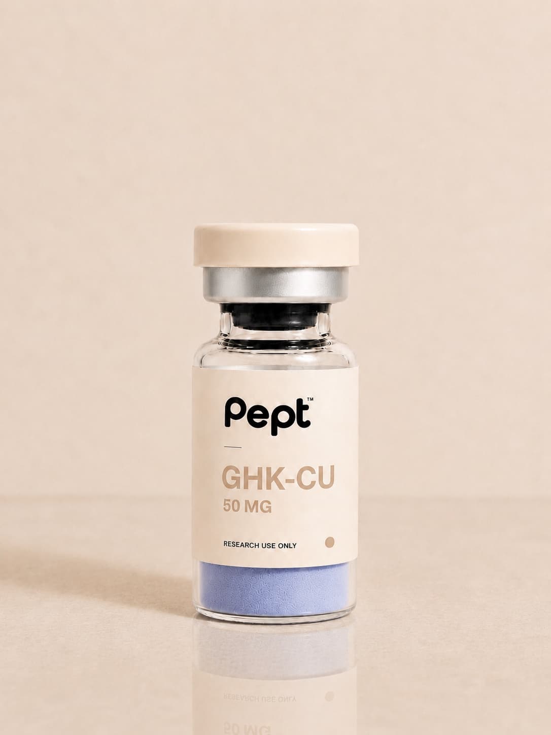 GHK-CU 50 MG Pept research vial