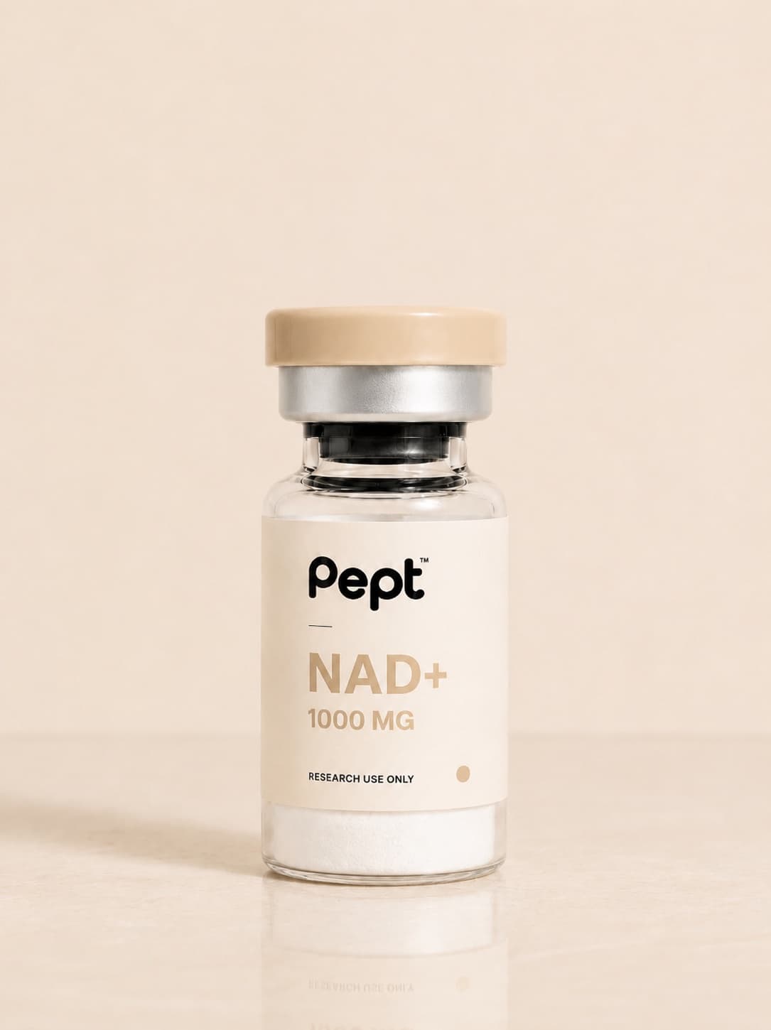 NAD+ 500 MG Pept research vial