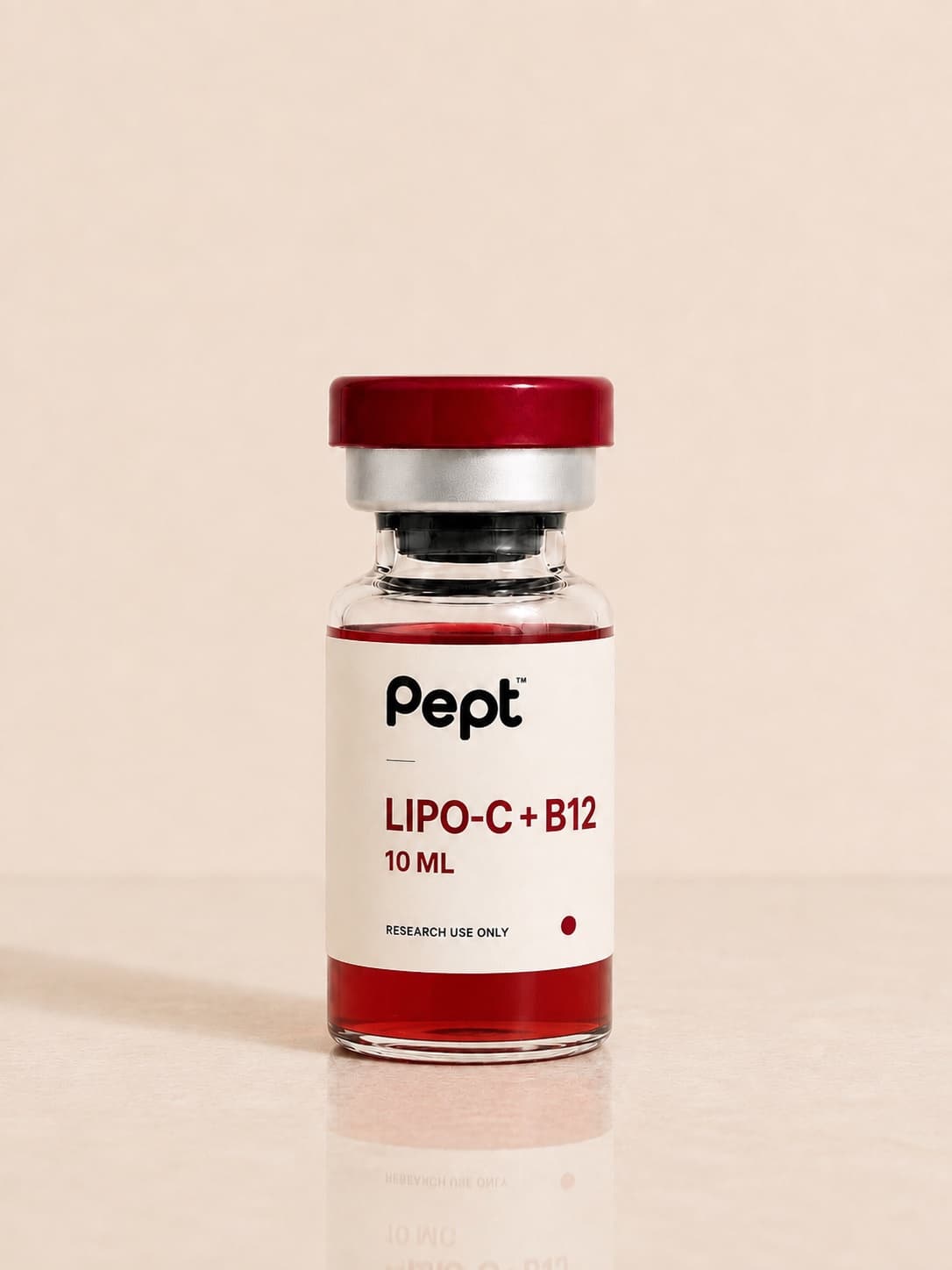 LIPO-C + B12 10 ML Pept research vial