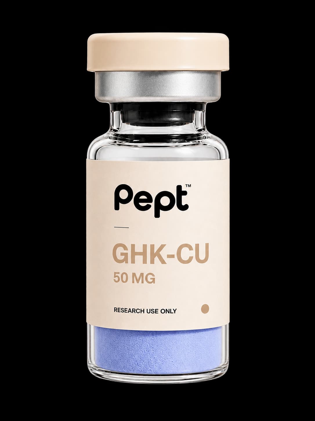GHK-CU research vial