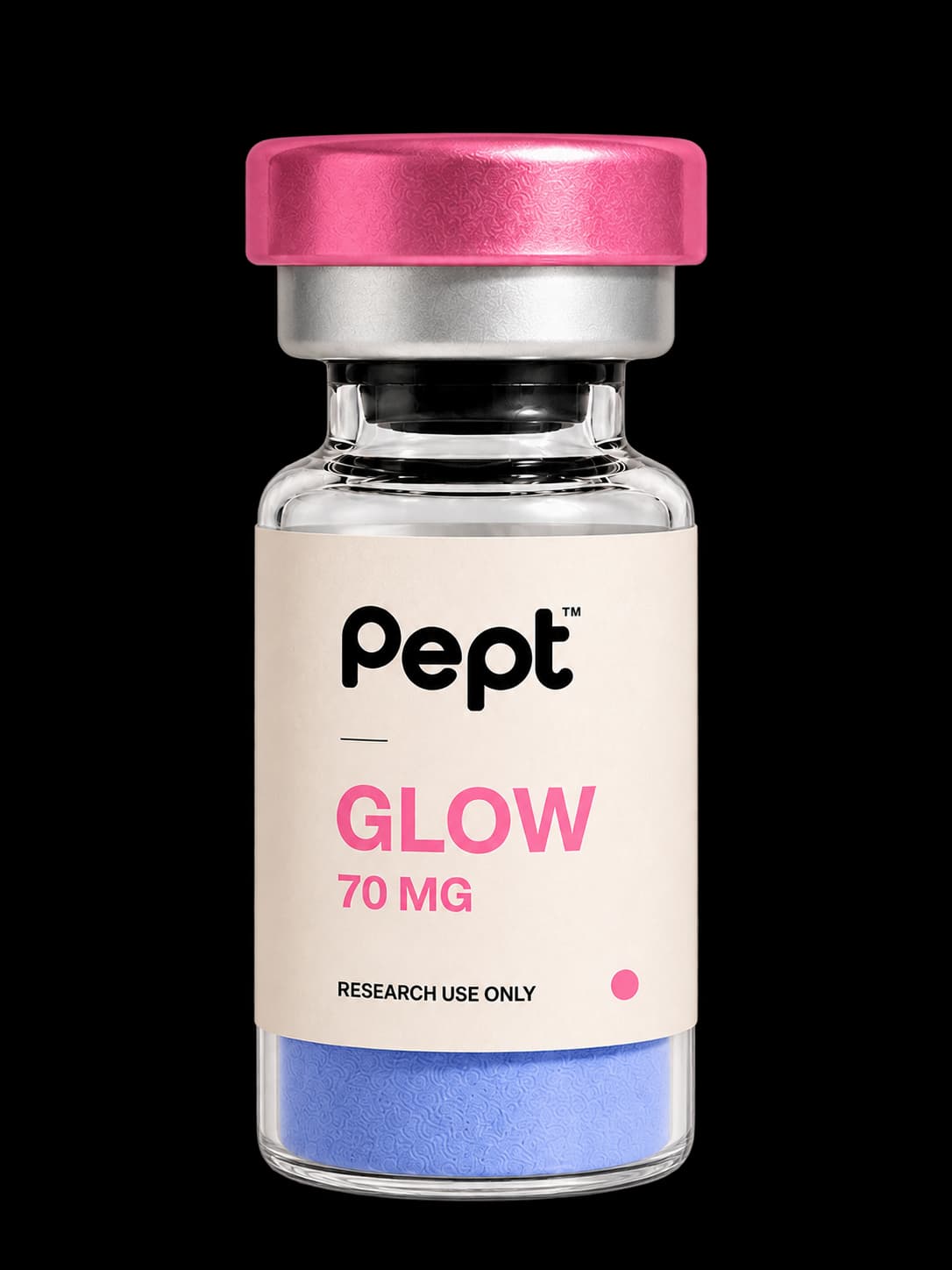 GLOW research vial
