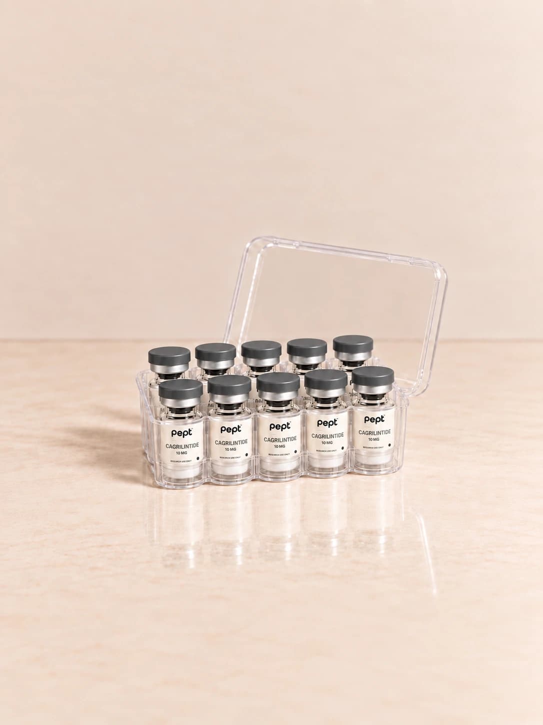 Cagrilintide 10 MG 10-vial research kit