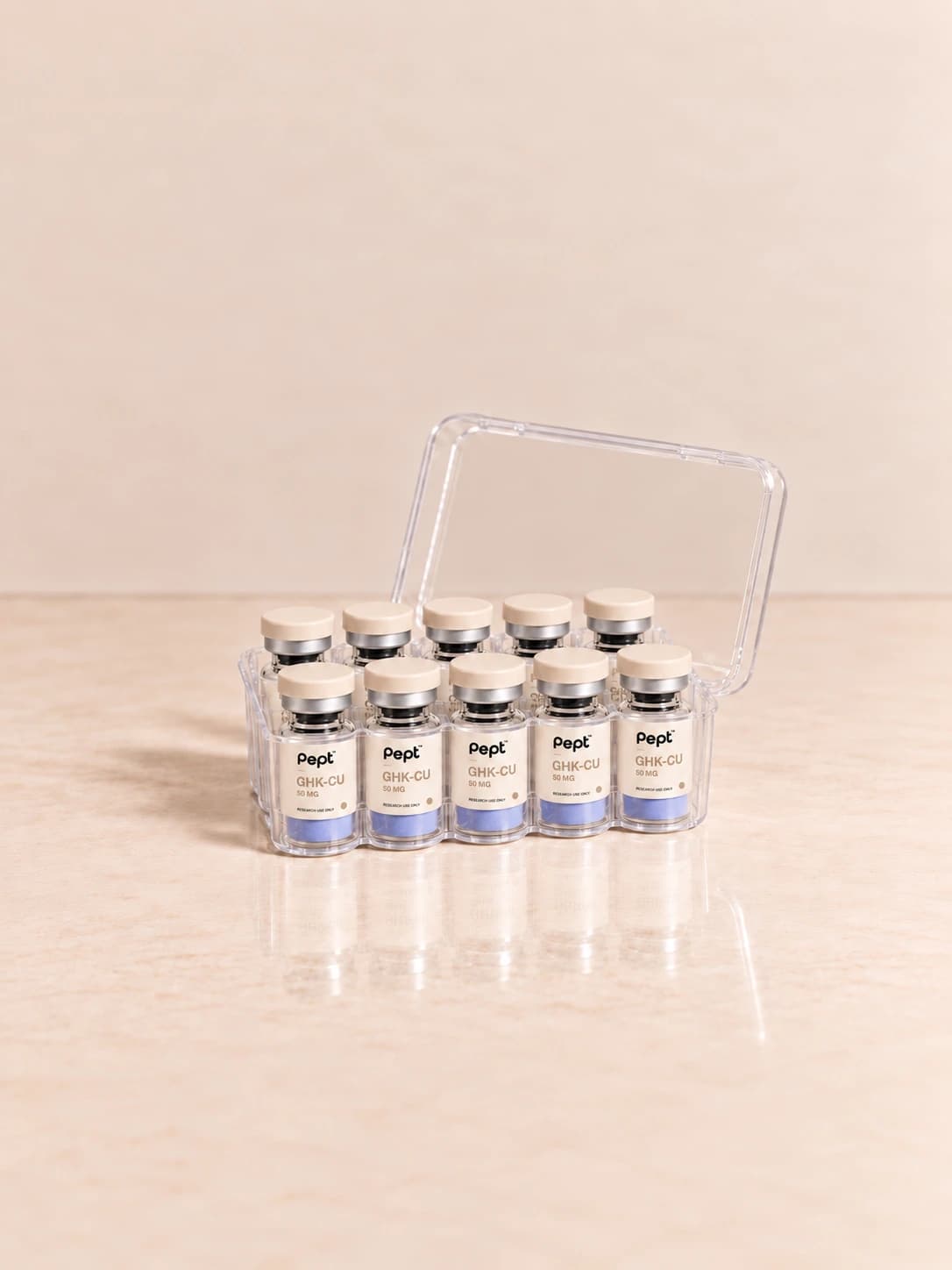 GHK-CU 50 MG 10-vial research kit
