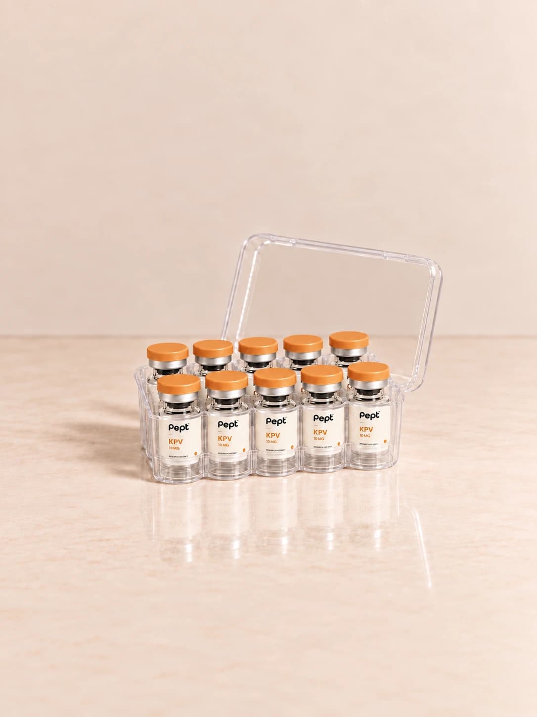 KPV 10 MG 10-vial research kit