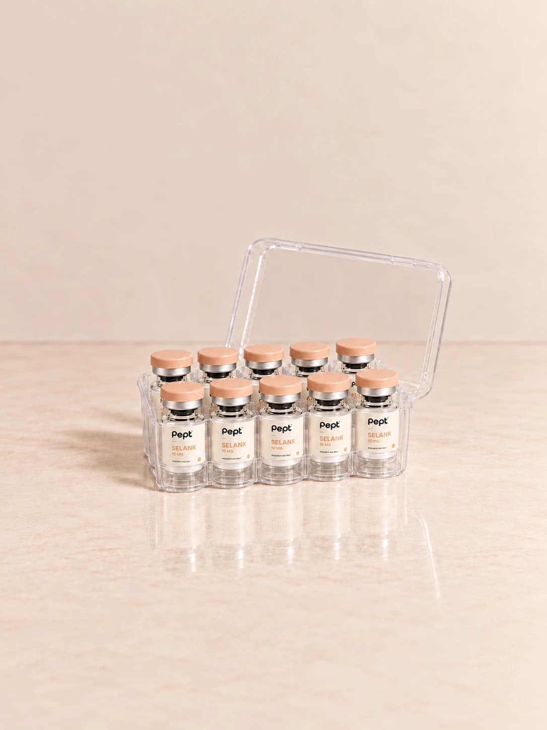 Selank 10 MG 10-vial research kit